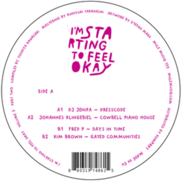 VARIOUS ARTISTS | I'M STARTING TO FEEL OKAY VOL.7 PT.2 | 12IN VINYL