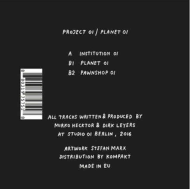 PROJECT 01 | PLANET 01 | 12IN VINYL