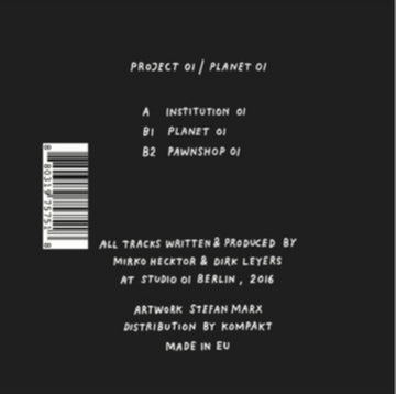 PROJECT 01 | PLANET 01 | 12IN VINYL