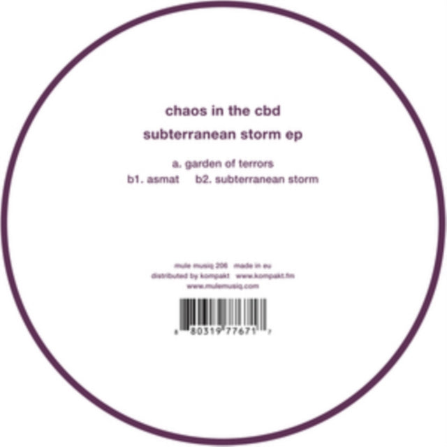 CHAOS IN THE CBD | SUBTERRANEAN STORM EP | 12IN VINYL