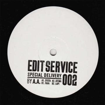 VARIOUS ARTISTS | EDIT SERVICE 002: SPECIAL DELIVERY | 12IN VINYL