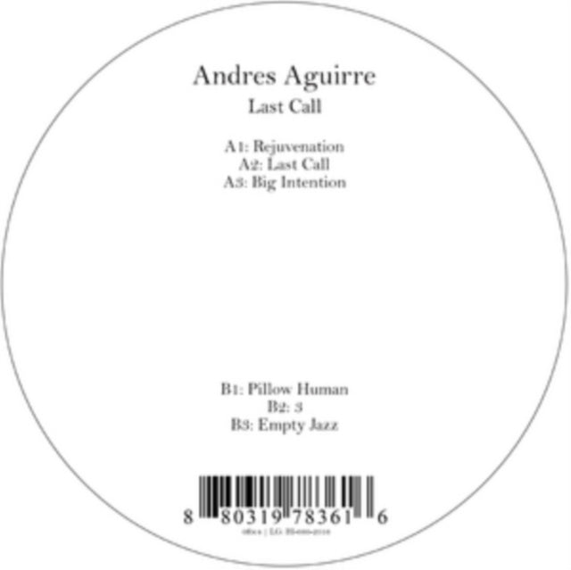 AGUIRRE, ANDRES | LAST CALL | 12IN VINYL