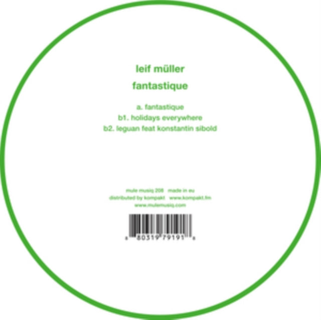 MULLER, LEIF | FANTASTIQUE | 12IN VINYL