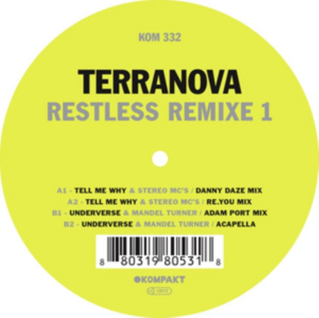 TERRANOVA | RESTLESS REMIXE 1 | 12IN VINYL