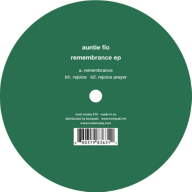 AUNTIE FLO | REMEMBRANCE EP | 12IN VINYL