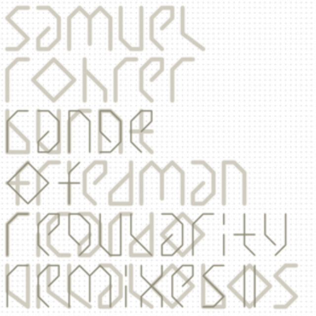 ROHRER, SAMUEL | RANGE OF REGULARITY REMIXES II | 12IN VINYL