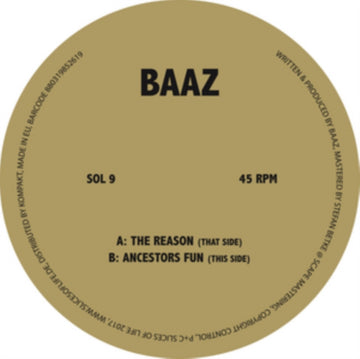 BAAZ | REASON / ANCESTOR'S FUN | 12IN VINYL