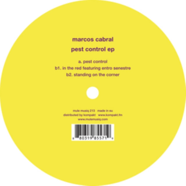 CABRAL, MARCOS | PEST CONTROL EP | 12IN VINYL