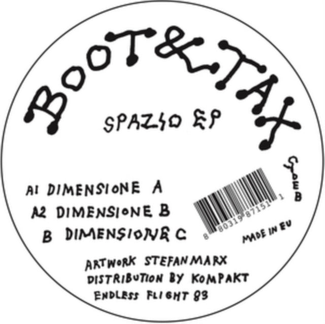 BOOT & TAX | SPAZIO EP | 12IN VINYL