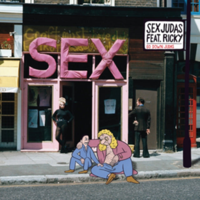 SEX JUDAS FT RICKY | GO DOWN JUDAS | VINYL RECORD (LP)