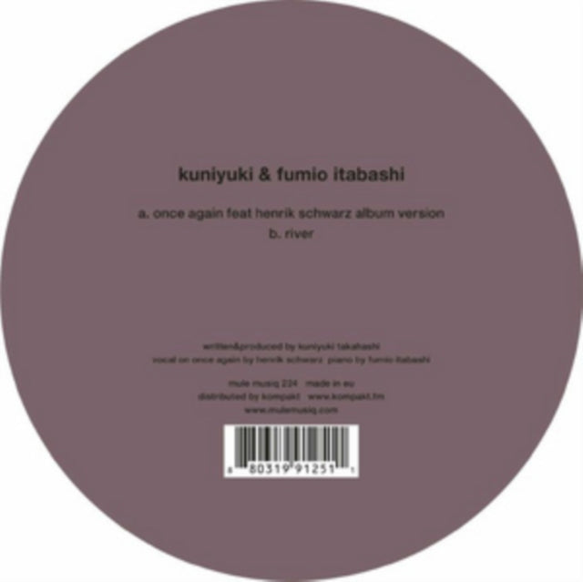 KUNIYUKI & FUMIO ITABASHI | ONCE AGAIN | 12IN VINYL