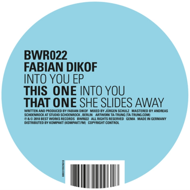 DIKOF, FABIAN | INTO YOU (EP) | 12IN VINYL