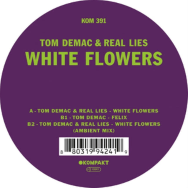 DEMAC, TOM & REAL LIES | WHITE FLOWERS | 12IN VINYL