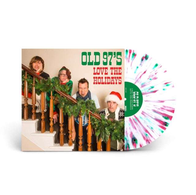 OLD 97'S | LOVE THE HOLIDAYS (RED & GREEN SPLATTER) | VINYL RECORD (LP)