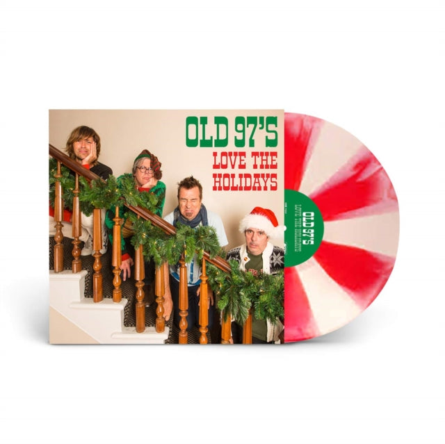 OLD 97'S | LOVE THE HOLIDAYS (RED & WHITE SWIRL) | VINYL RECORD (LP)