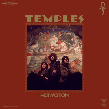 TEMPLES | HOT MOTION (DEEP RED VINYL/GATEFOLD SLEEVE/DL) | VINYL RECORD (LP)