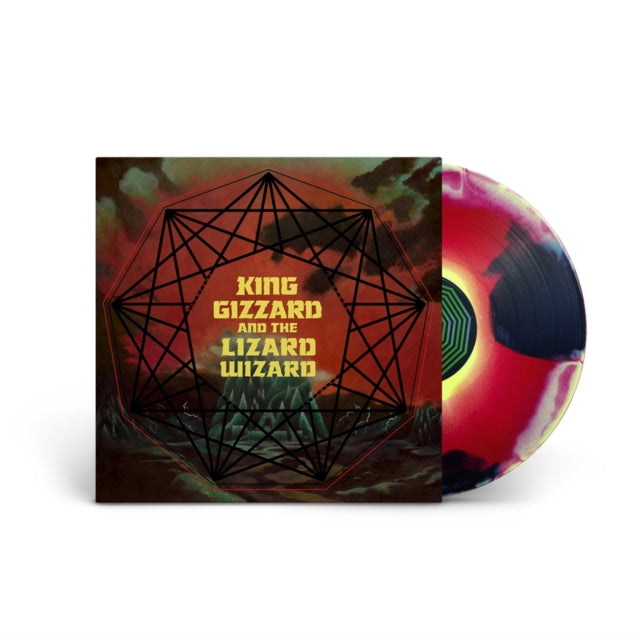 KING GIZZARD & THE LIZARD WIZARD | NONAGON INFINITY (YELLOW/RED/BLACK VINYL) | VINYL RECORD (LP)