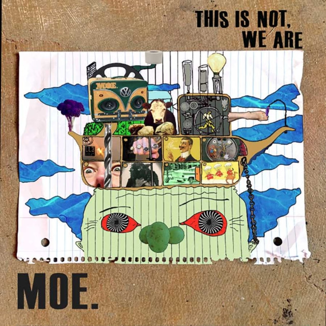 MOE. | THIS IS NOT, WE ARE (BLUE GALAXY VINYL) | VINYL RECORD (LP)