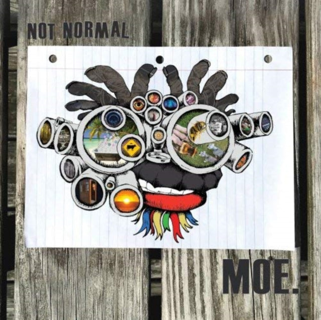 MOE. | NOT NORMAL (BLUE GALAXY VINYL) | VINYL RECORD (LP)