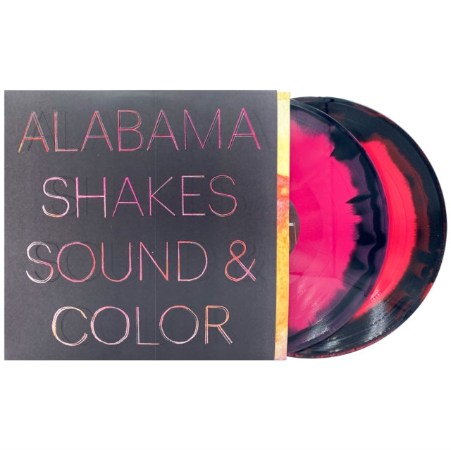 ALABAMA SHAKES | SOUND & COLOR (DELUXE/2LP/RED/BLACK/PINK MIXED VINYL) | VINYL RECORD (LP)