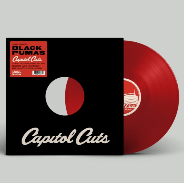 BLACK PUMAS | CAPITOL CUTS - LIVE FROM STUDIO A (RED VINYL) | VINYL RECORD (LP)