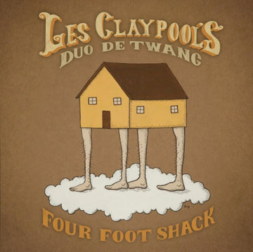 LES CLAYPOOL'S DUO DE TWANG | FOUR FOOT SHACK (GOLD NUGGET VINYL/2LP) | VINYL RECORD (LP)