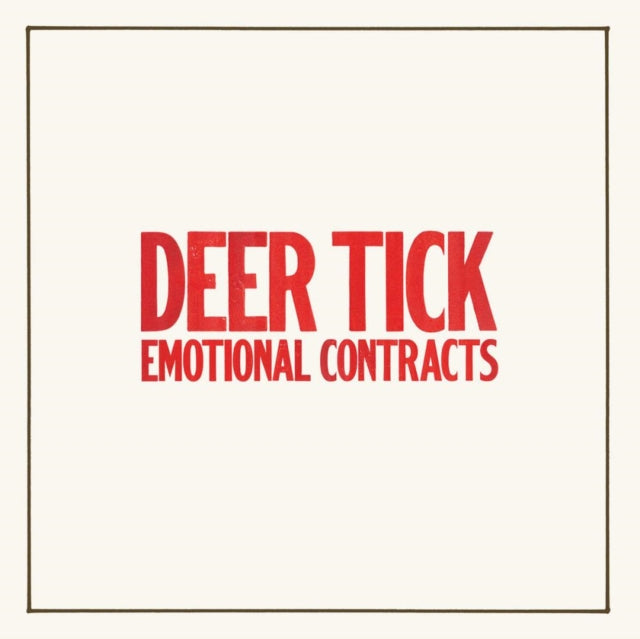 DEER TICK | EMOTIONAL CONTRACTS (OPAQUE RED VINYL) | VINYL RECORD (LP)