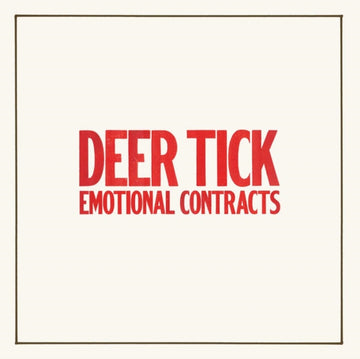DEER TICK | EMOTIONAL CONTRACTS (OPAQUE RED VINYL) | VINYL RECORD (LP)
