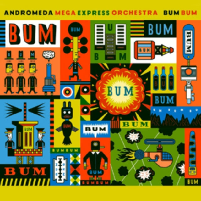 ANDROMEDA MEGA EXPRESS ORCHESTRA | BUM BUM (2LP) | VINYL RECORD (LP)