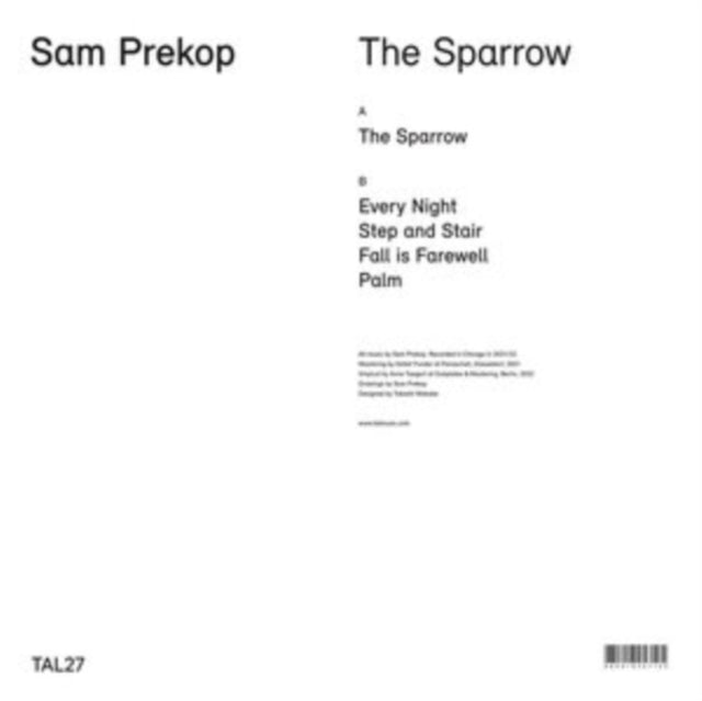 PREKOP, SAM | SPARROW | VINYL RECORD (LP)