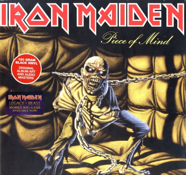 IRON MAIDEN | PIECE OF MIND | VINYL RECORD (LP)