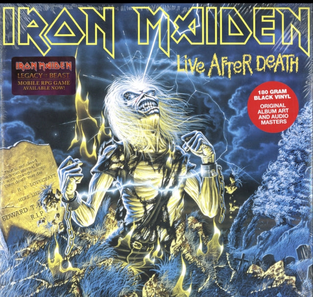 IRON MAIDEN | LIVE AFTER DEATH | VINYL RECORD (LP)