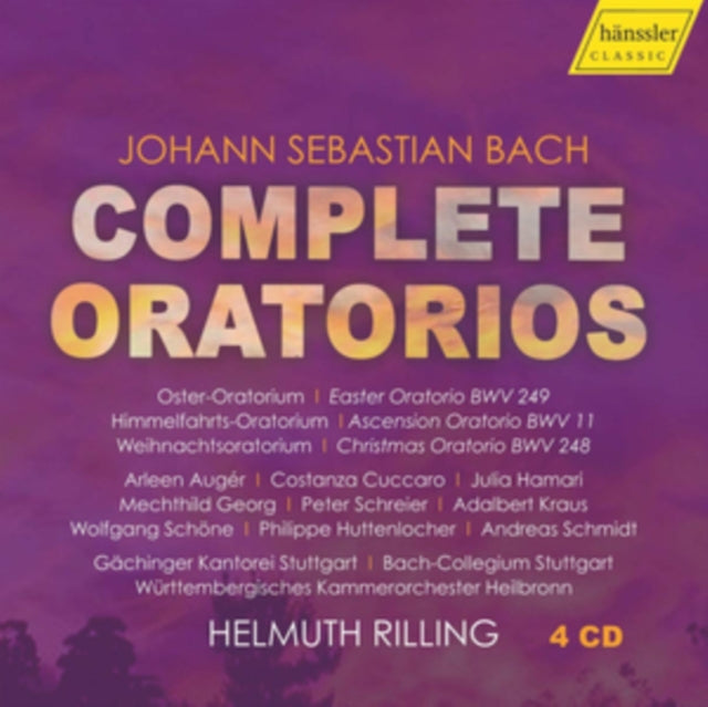 UNKNOWN | BACH COMPLETE ORATORIOS | CD