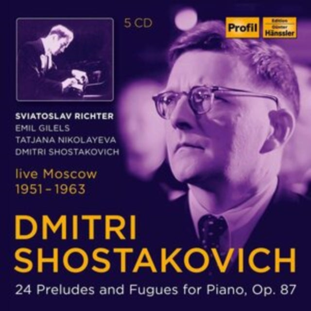 UNKNOWN | DMITRI SHOSTAKOVICH 24 PRELUDES & FUGUES | CD