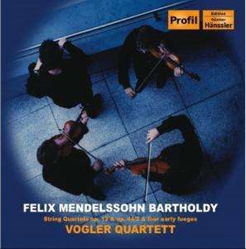 MENDELSSOHN | QUARTETT NO. 4 E-MINOR OP 442 | CD