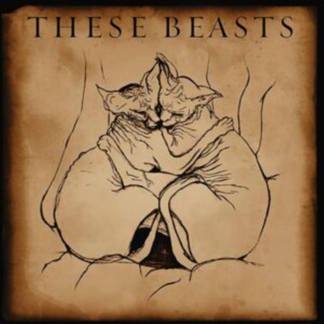 THESE BEASTS | THESE BEASTS (CLEAR OXBLOOD AQUA SPLATTER VINYL) | VINYL RECORD (LP)