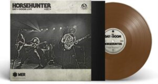 HORSEHUNTER | DAY OF DOOM LIVE (BROWN VINYL) | VINYL RECORD (LP)