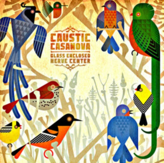 CAUSTIC CASANOVA | GLASS ENCLOSED NERVE CENTER (RANDOM COLOR VINYL) | VINYL RECORD (LP)