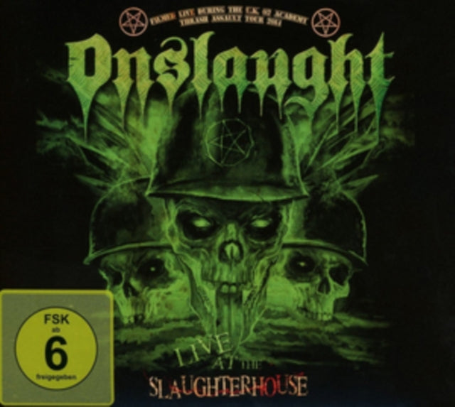 ONSLAUGHT | LIVE AT THE SLAUGHTERHOUSE | CD