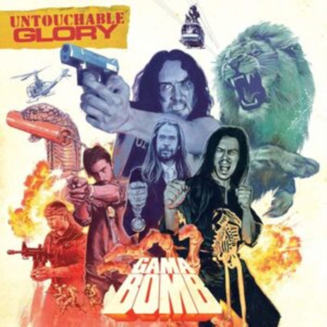 GAMA BOMB | UNTOUCHABLE GLORY (YELLOW) | VINYL RECORD (LP)