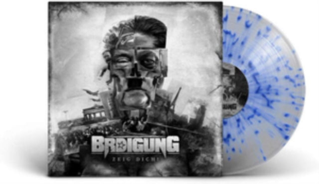 BRDIGUNG | ZEIG DICH! (CLEAR/BLUE SPLATTER VINYL) | VINYL RECORD (LP)