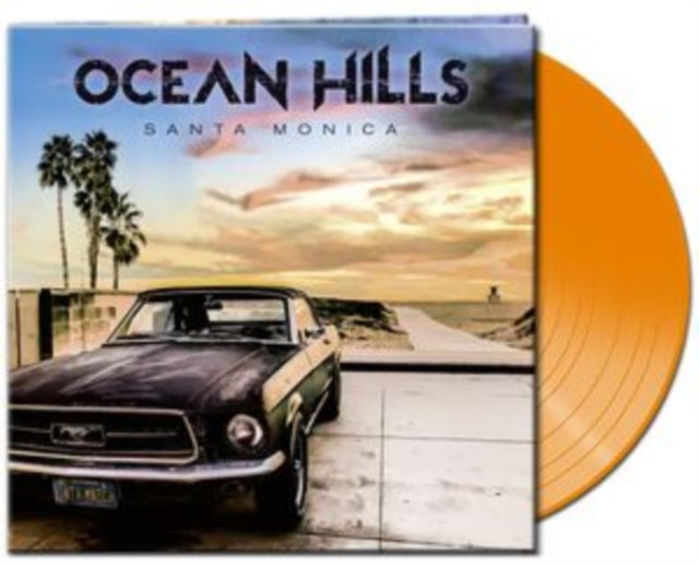 OCEAN HILLS | SANTA MONICA (ORANGE VINYL) | VINYL RECORD (LP)