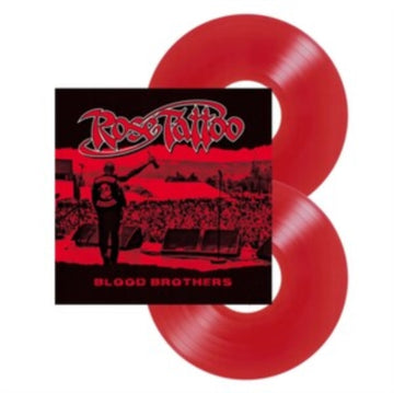 ROSE TATTOO | BLOOD BROTHERS (2LP/RED VINYL/GATEFOLD/LIMITED) | VINYL RECORD (LP)