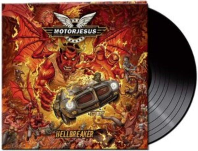 MOTORJESUS | HELLBREAKER | VINYL RECORD (LP)