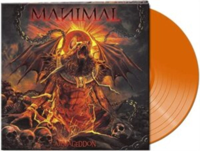 MANIMAL | ARMAGEDDON (ORANGE VINYL) | VINYL RECORD (LP)