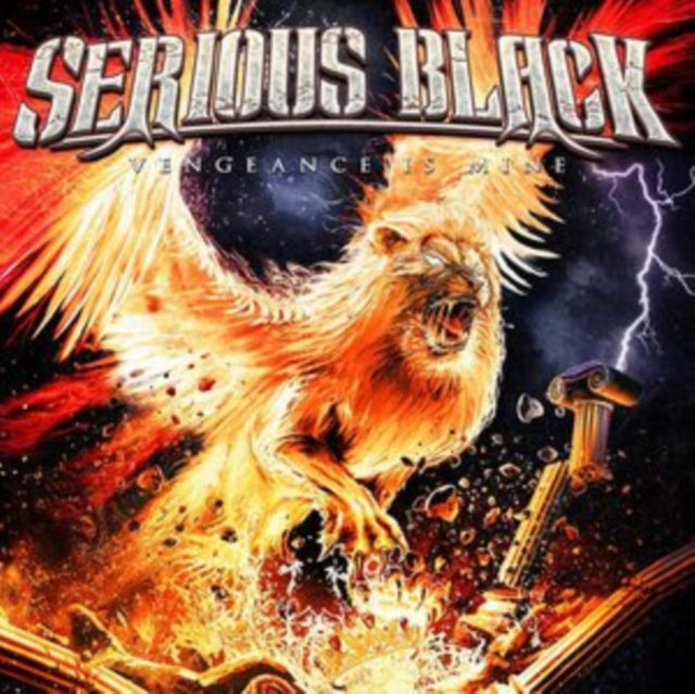 SERIOUS BLACK | VENGEANCE IS MINE (CLEAR VIOLET VINYL) | VINYL RECORD (LP)