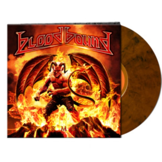 BLOODBOUND | STORMBORN (ORANGE/BLACK MARBLED VINYL) | VINYL RECORD (LP)