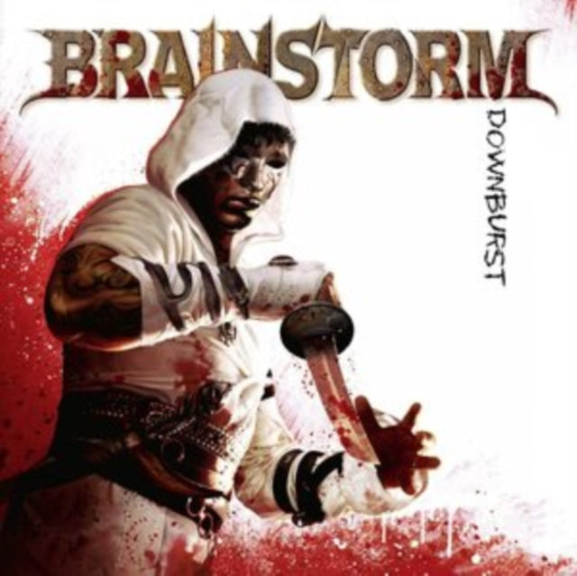 BRAINSTORM | DOWNBURST (CLEAR RED VINYL) | VINYL RECORD (LP)