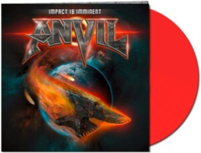 ANVIL | IMPACT IS IMMINENT (CLEAR RED VINYL) | VINYL RECORD (LP)