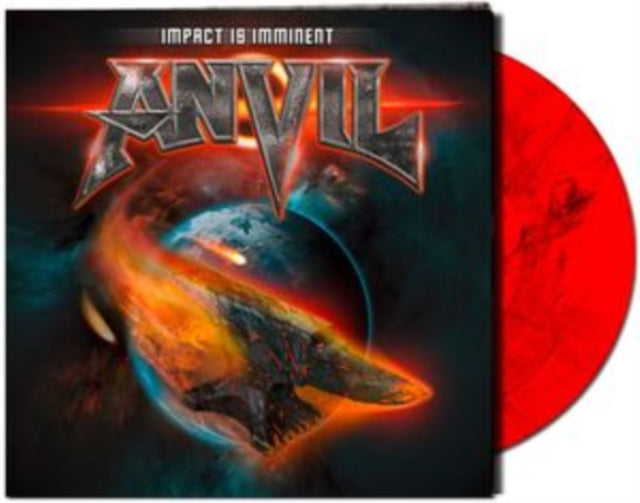ANVIL | IMPACT IS IMMINENT (RED/BLACK MARBLE VINYL) | VINYL RECORD (LP)